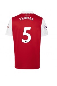 Fotbalové Dres Arsenal Thomas Partey #5 Domácí Oblečení 2022-23 Krátký Rukáv